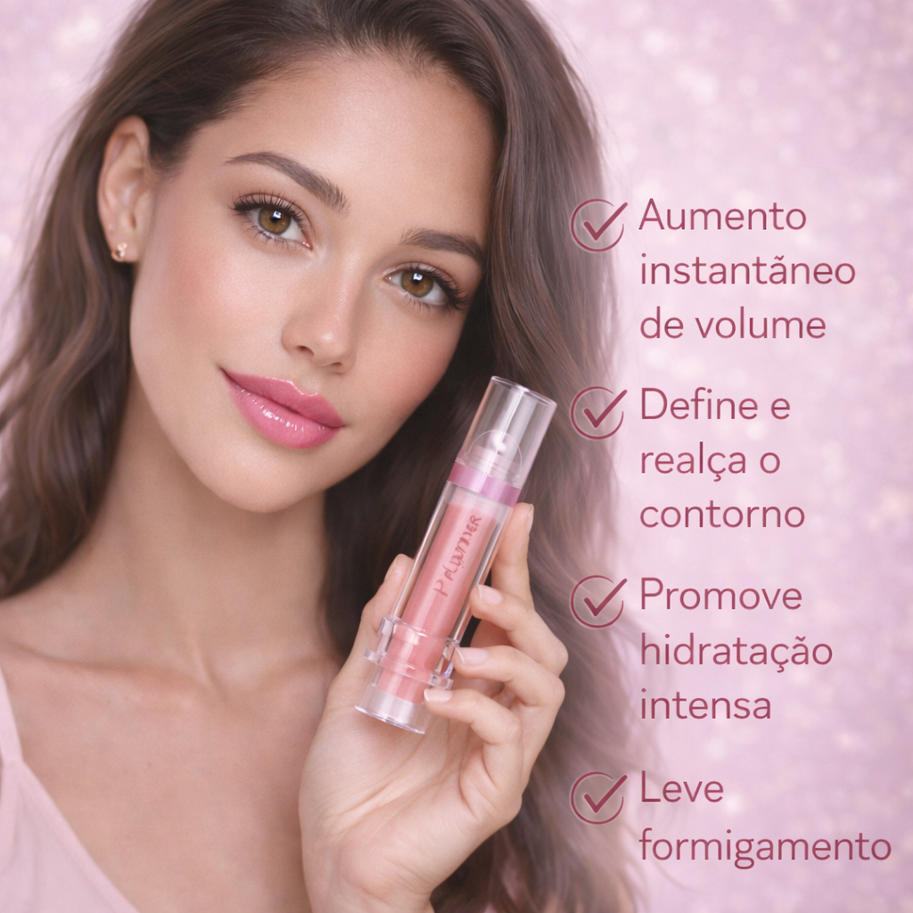PRENDILORA - Pink Gloss Efeito Preenchedor de Lábios Fem. 5Ml