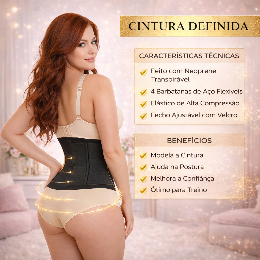 PRENDILORA - Faixa Modela Cintura 3M